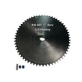 #40 Sprocket 60T 1" Bore Hardened Black Oxide