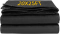 20X25FT Reinforced PE Pond Liner for KOI/Fish Duck Outdoor Ponds(28Mil)
