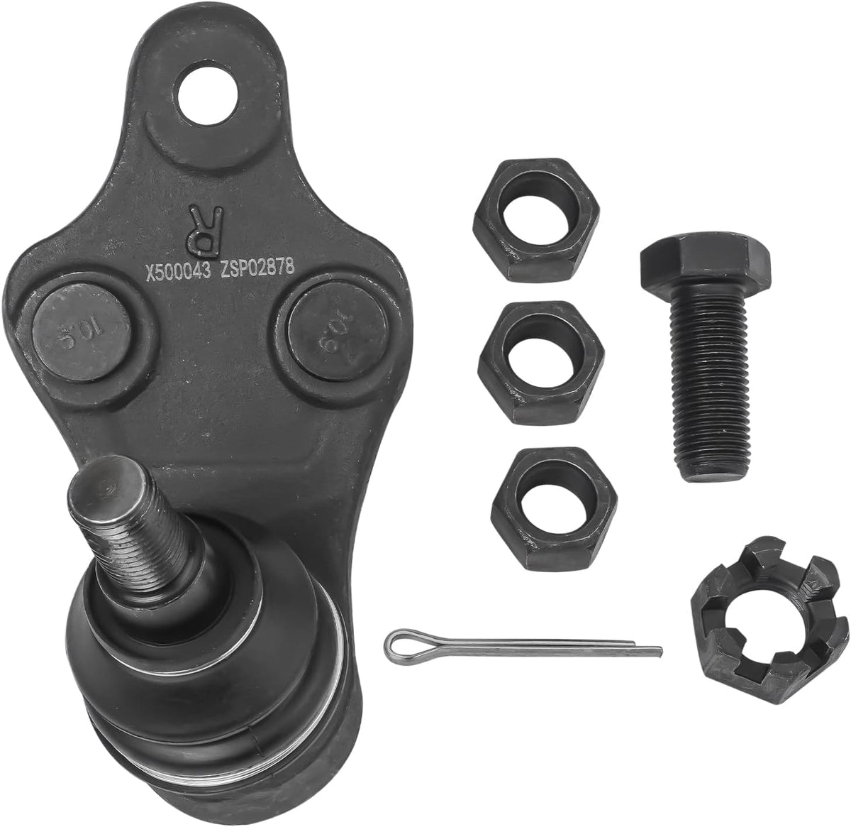 Detroit Axle - Front 2pc Ball Joints for Toyota Camry Avalon Lexus ES300h