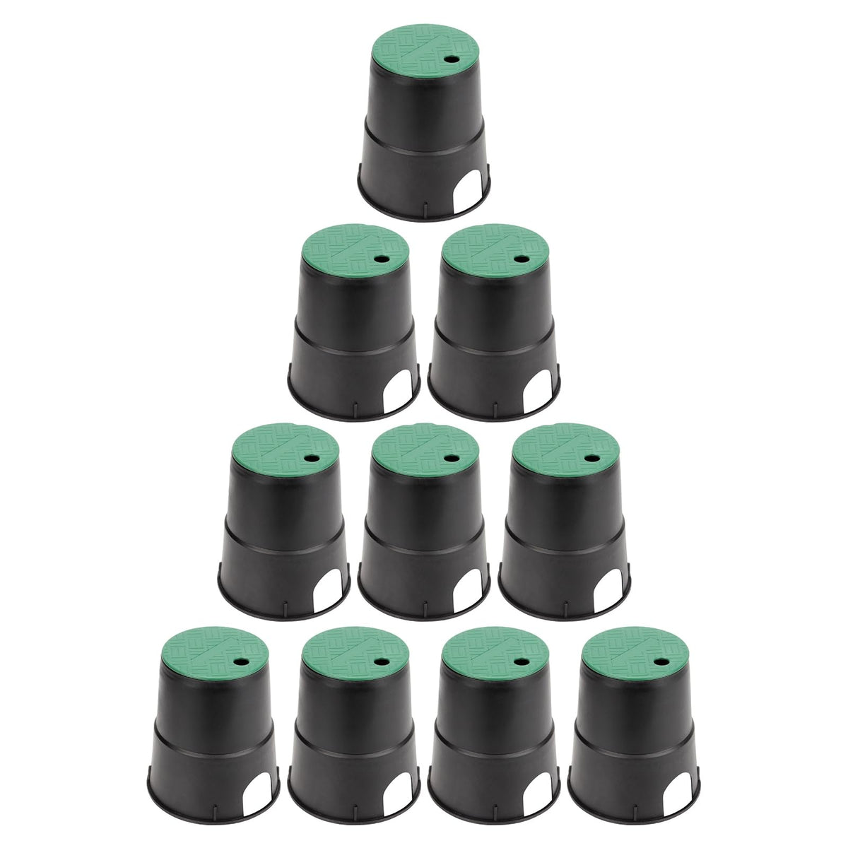 KVMORZE 10Pcs Electrical Splice Box, 6''Underground Electrical Junction Box