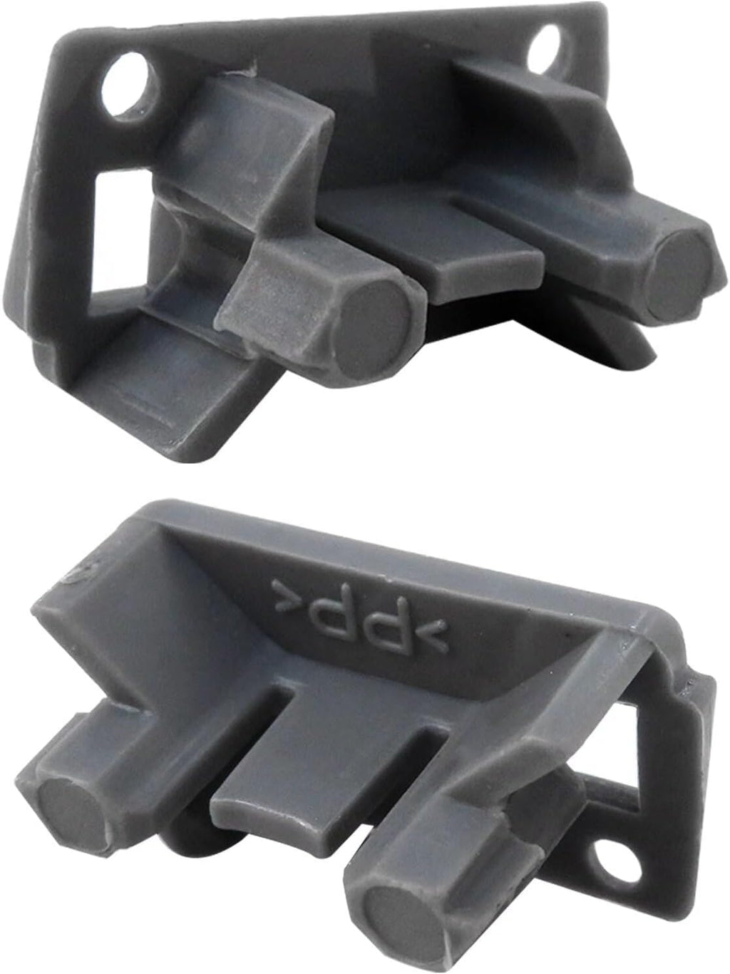 2PCS Dishwasher Upper Dishrack Slide Rail Stop Clips for KUDC10IXWH0, KUDS30CXWH5, KUDS30FXWH8, KUDL15FXSS7, KUDS30CXWH2, KUDL15FXBL2, KUDS30IBBL1 Repl.W10195622, AP6016778, WPW10195622 by YTXXDEUS