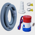 12V 1100GPH Bilge Pump Kit, Ideal for Boats, Yachts, RVs