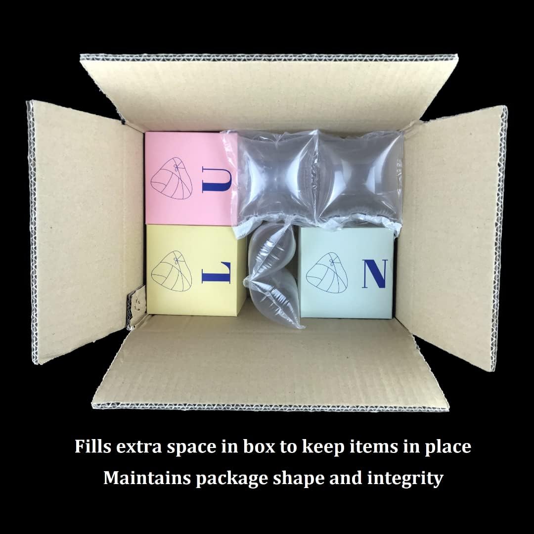 417 Count 164Ft/Roll Sturdy Inflatable Air Packaging Bags Air Pillows Air Cushions Bags Box Packing Supply Purse