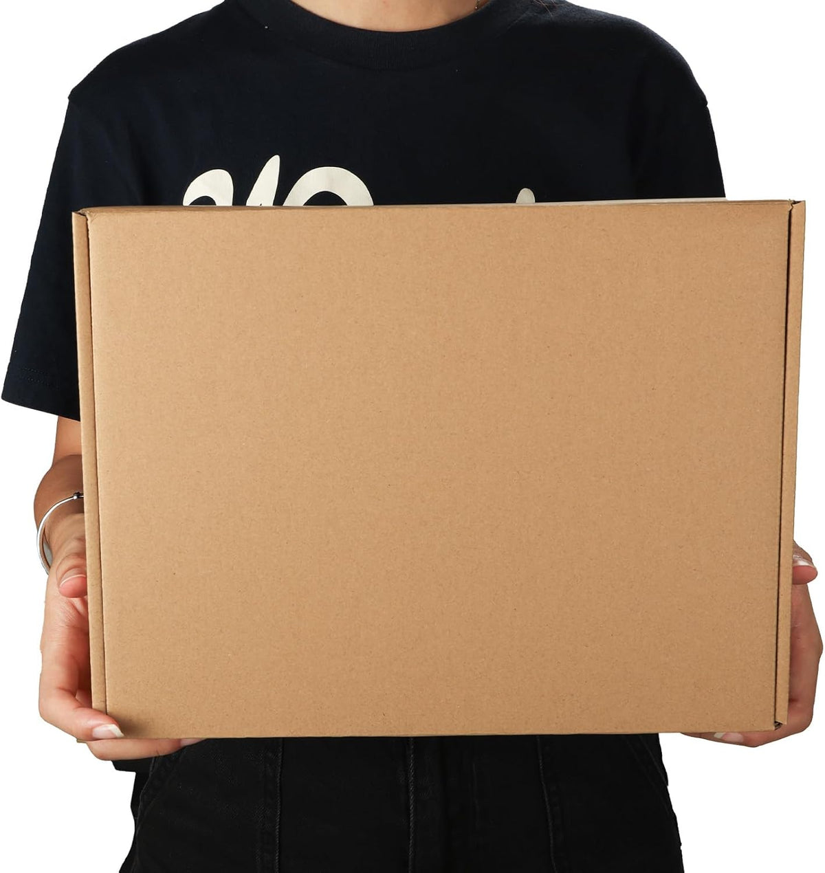 12x9x4 inch Cardboard Shipping Boxes, Set of 6 Gift Boxes, Brown