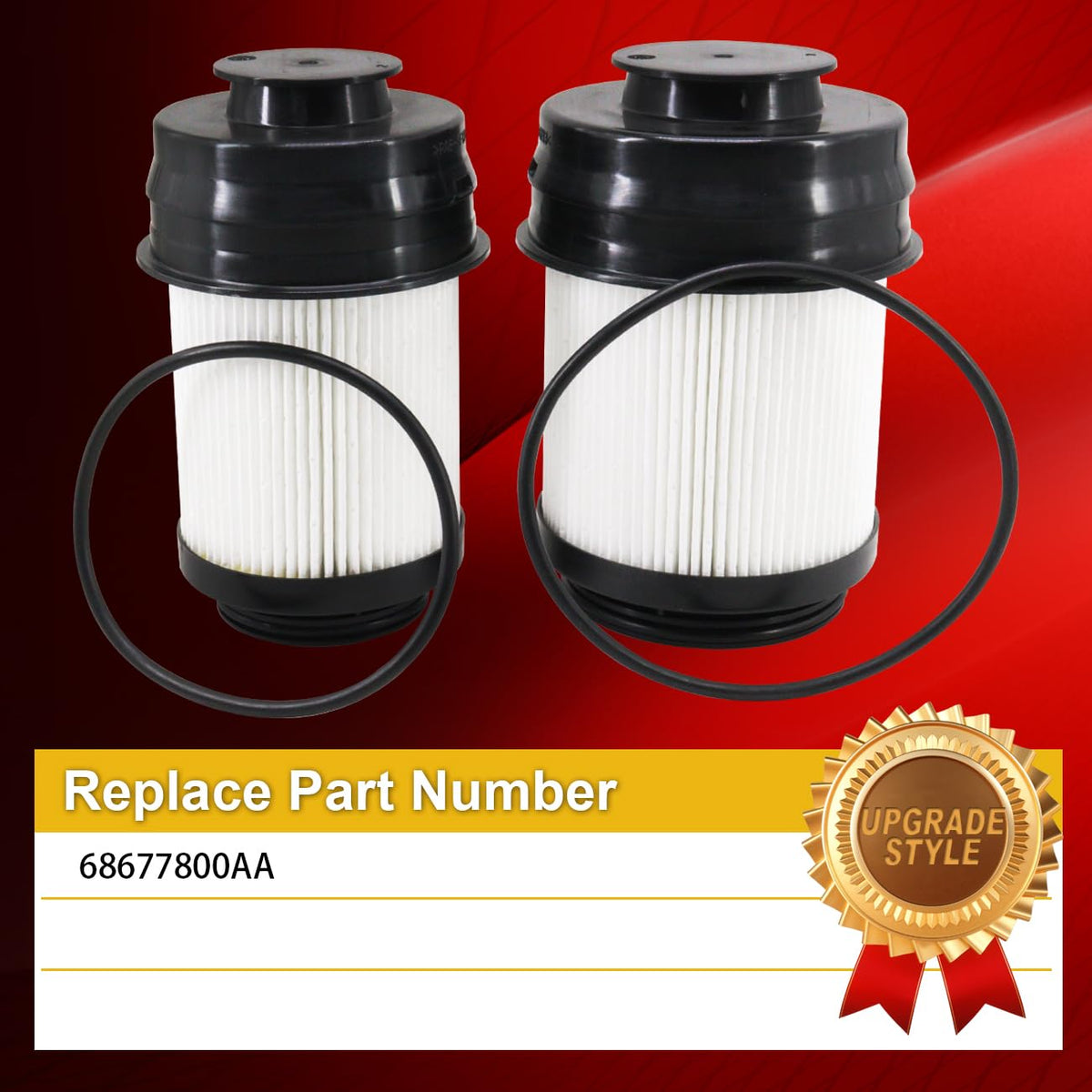68677800AA Fuel Filter Compatible with 2025+ Dodge Ram 2500 3500 4500 5500