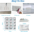 Dry Ice Packs for Shipping, 4 Sheets