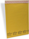 #2 8.5x12 Kraft Bubble Mailers Padded Envelopes, Pack of 100