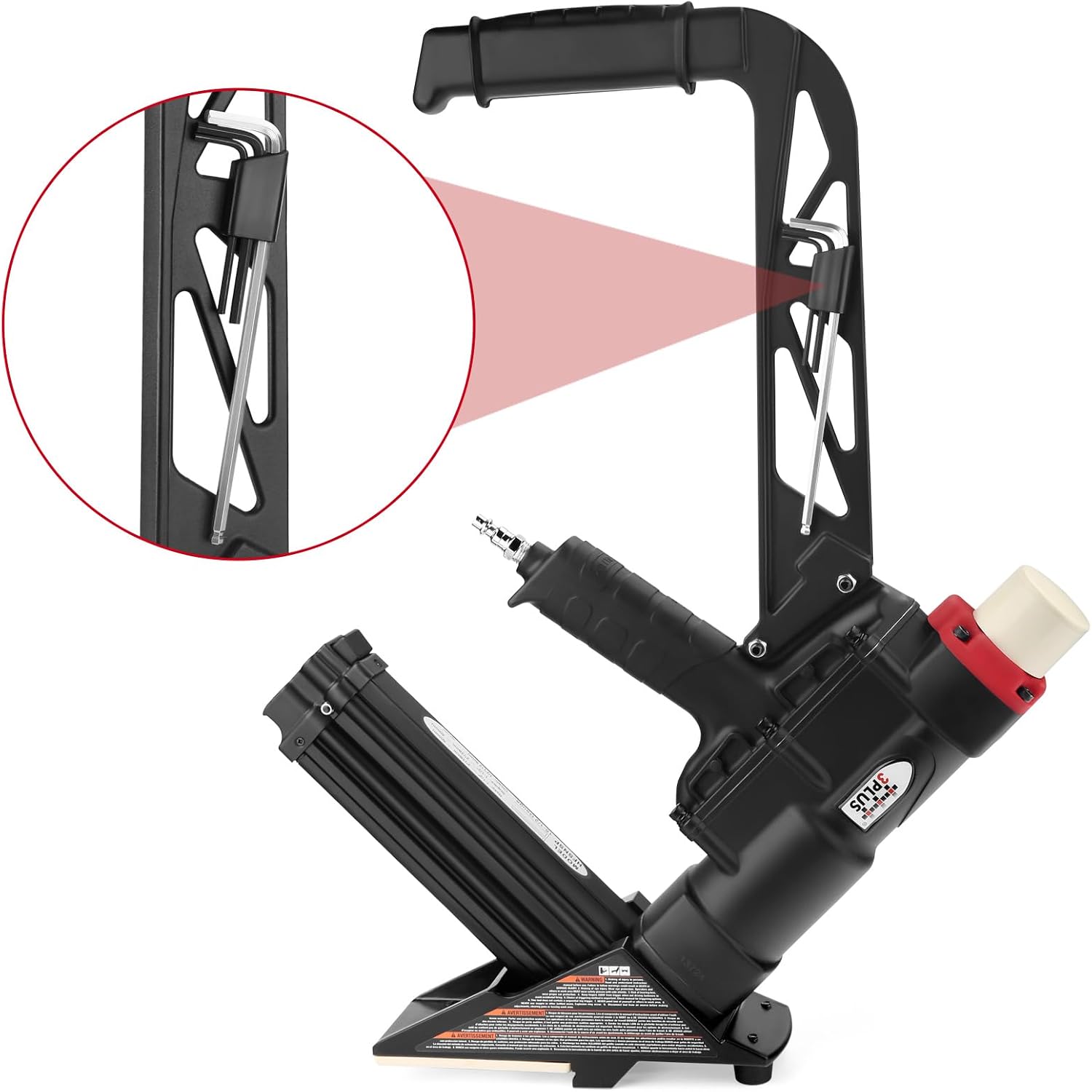 HFSNSP 2-in-1 Pneumatic Flooring Nailer/Stapler