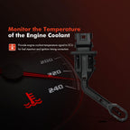 A-Premium Engine Coolant Temperature Sensor Compatible with Mercedes-Benz