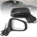 Magnetic Gray Passenger Side Mirror fits for Toyota Highlander 2020-2025