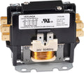 VEXUNGA 1 Pole 40 Amp 24 VAC Coil AC contactor 1P 40A 24V 50/60Hz AC Motor Contactor Replacement for Air Conditioner Compressor Condenser Unit Contactors