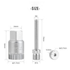 Bicycle Bottom Bracket Removal Tool, Bike Bottom Bracket Tool Compatible with Shimano/ISIS Bottom Bracket Tool 20-Tooth