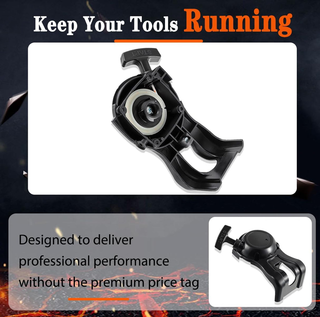 SRM-225 Recoil Starter Pull Start Assembly For Echo SRM-225 PAS-225 PE-225 GT-225L PPF-225 SHC-225 SRM-225U SRM-225SB Trimmer Replaces A051001312 A051001311