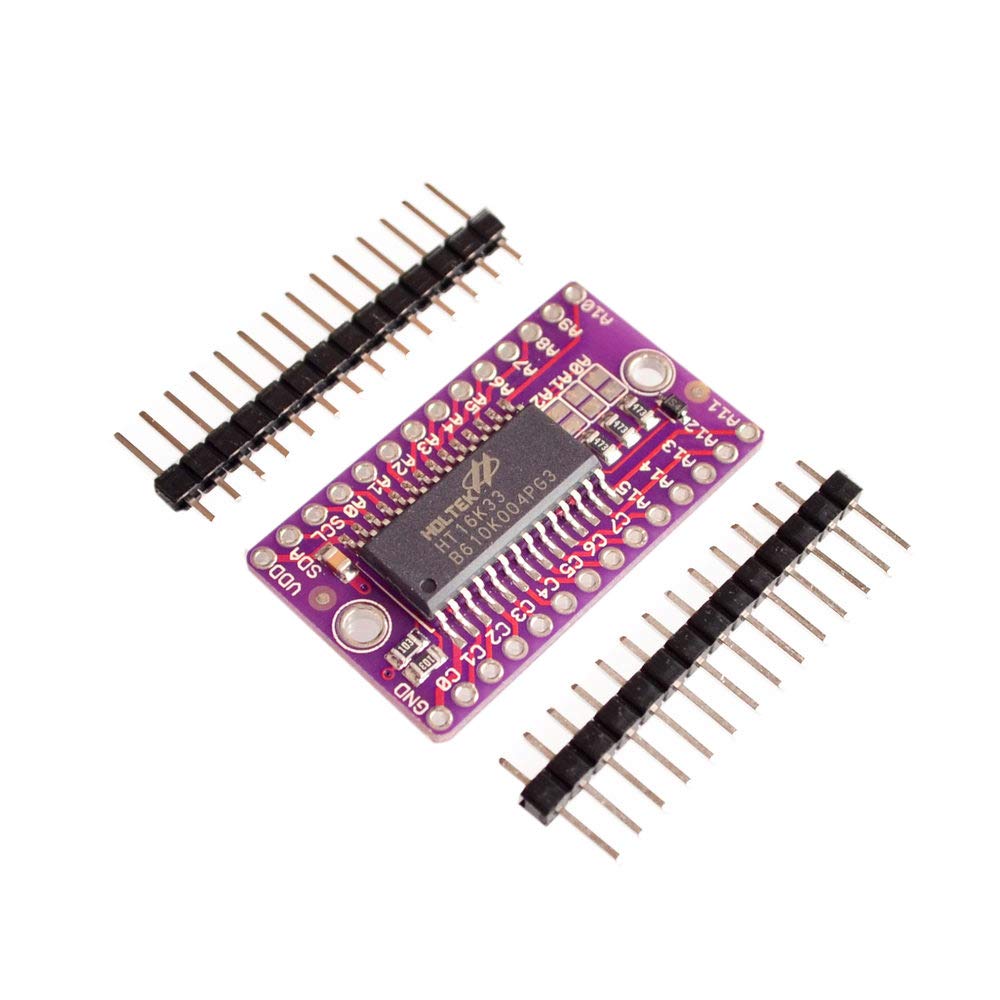 HT16K33 LED Dot Matrix Drive Control Module Digital Tube Driver