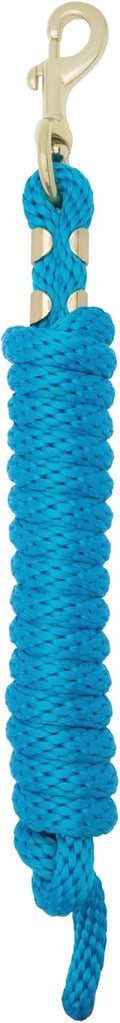 8' Horse Lead Rope with Brass-Plated Snap