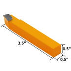 20 pc 1/2"Carbide Tip Tipped Cutter Tool Bit Cutting Set