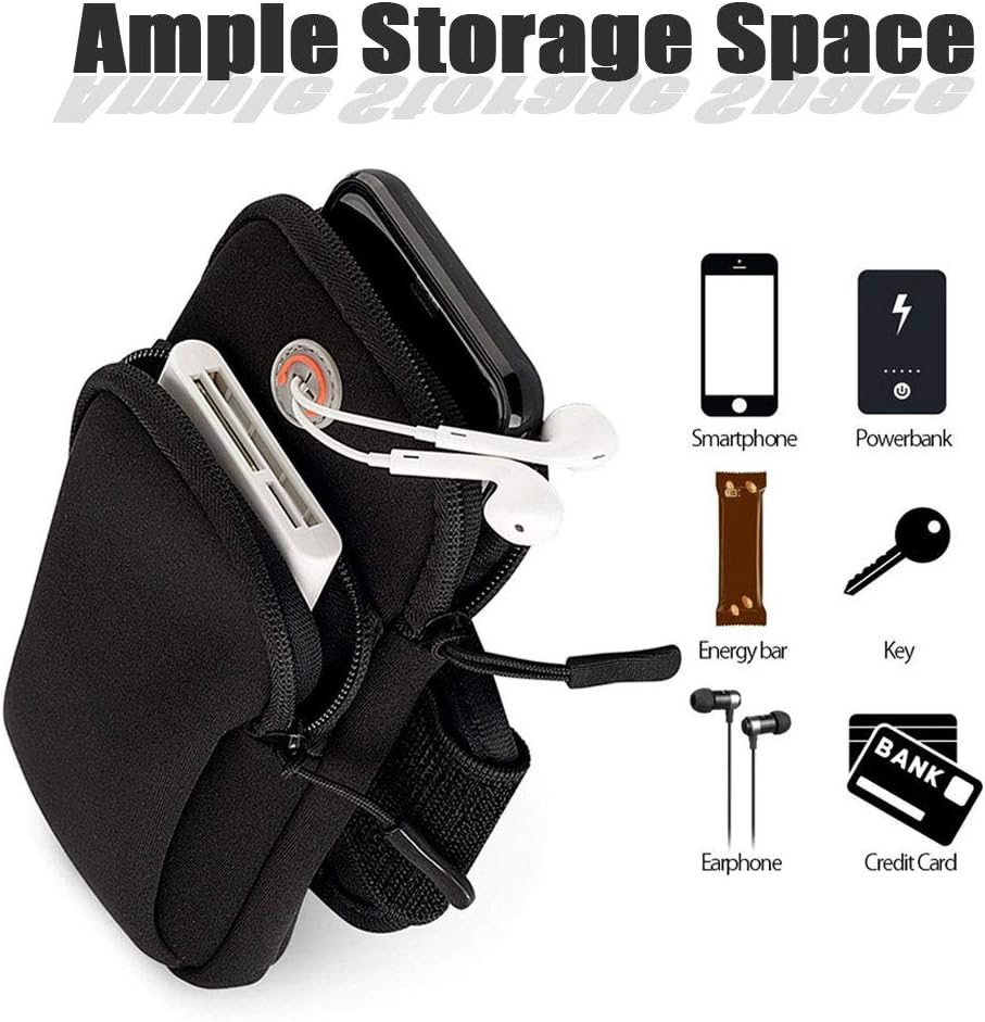 Phone Holder for Running Armband iPhone 17 16 16e 15 14 13 12 11 Pro Max XS XR Plus Mini Galaxy Ultra S26 S25 S24 S23