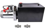 12 Quart Single Acting Hydraulic Power Unit 12V, 3200PSI