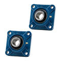 MAPLE ACE UCF209 Square Flange Bearing 45mm Bore Self-Aligning (Qty 2)
