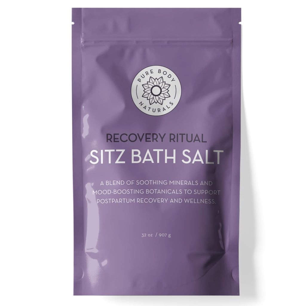 Sitz Bath Soak for Postpartum Care & Hemorrhoids, Bath Salt, 32 oz