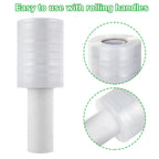 6 Pack 80 Gauge Stretch Wrap Film, 4 in x 1000 ft