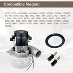 Upgraded 116765-13/00 Central Vacuum Motor,120v