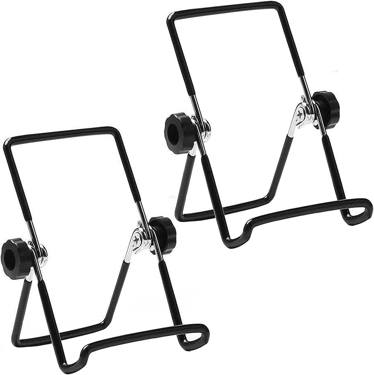 Adjustable Tablet Stand Holder 2 Pack, Non-Slip Foldable Holder Cradle Fit for 9-12.9" Tablets, iPad, Samsung and