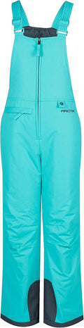Kids Insulated Snow Bib Overalls, Bluebird, Medium Husky
