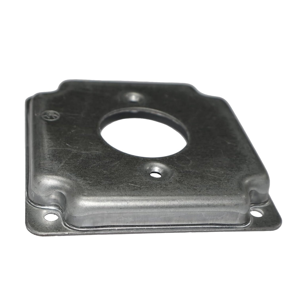 812C20A-4-Inch Square Exposed Work Cover, Single Hole