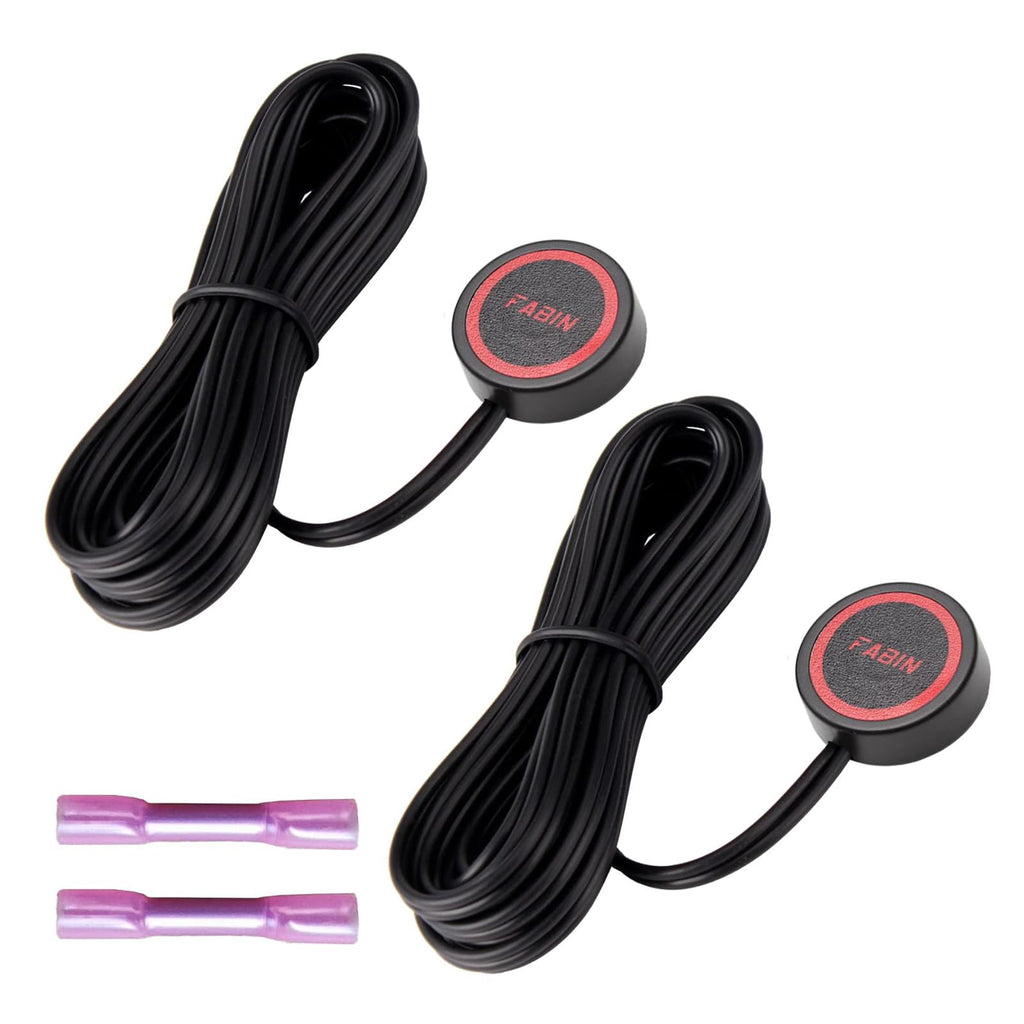 FARBIN Horn Push Button Momentary Switch with Wire SPST Tactile On Off