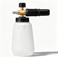Foam Cannon for Pressure Washer, 1000ml Wide Mouth Snow Foam Lance, 1/4 Inch Quick Connector, Adjustable Foam