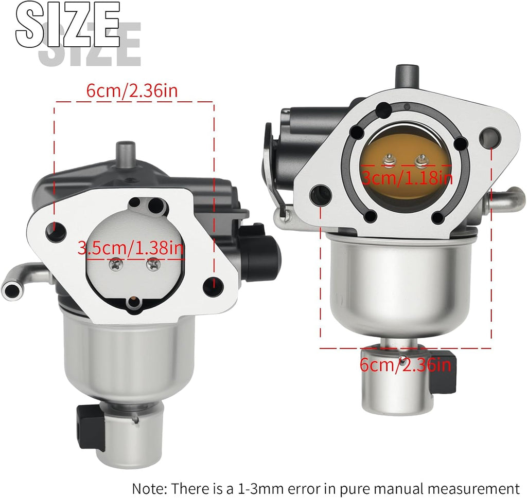 16-853-19S Carburetor Carb Replacement for Kohler 7000 Series Engine KT725 KT730 KT735 KT740 KT745 Engine with Fuel