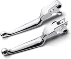 Amazicha Motorcycle Brake Clutch Lever Compatible with Harley '96-'03 XL, '96-'17 Dyna (Except '16-'17 FXDLS), '96-14 Softail and '96-'07 Touring Models (Chrome)