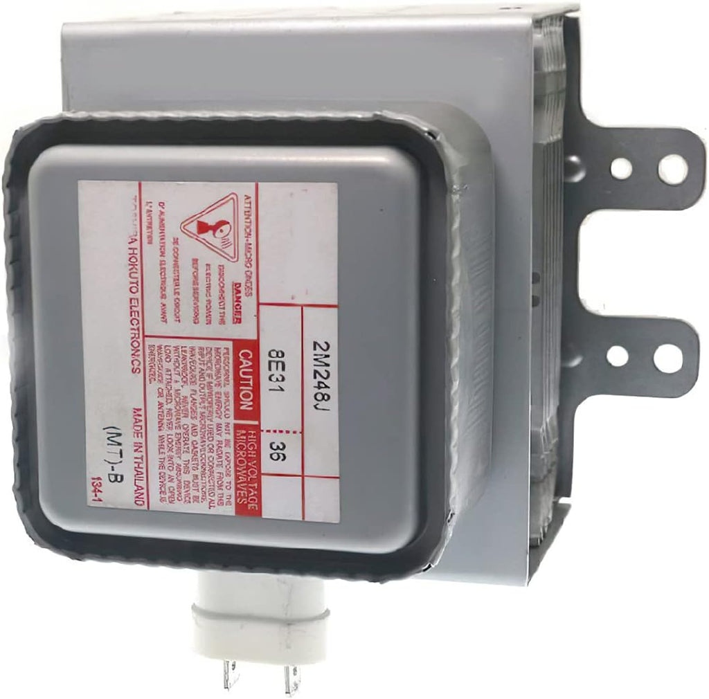 New 2M248J W10693025 Microwave Oven Magnetron Wind-Cooling 1000W for Toshiba Microwave Replacement Parts 2m240j（L）2m303j（L）OM75P (10) OM75P-21-ESGN 2M253J Wpw10693025 Repair Accessories