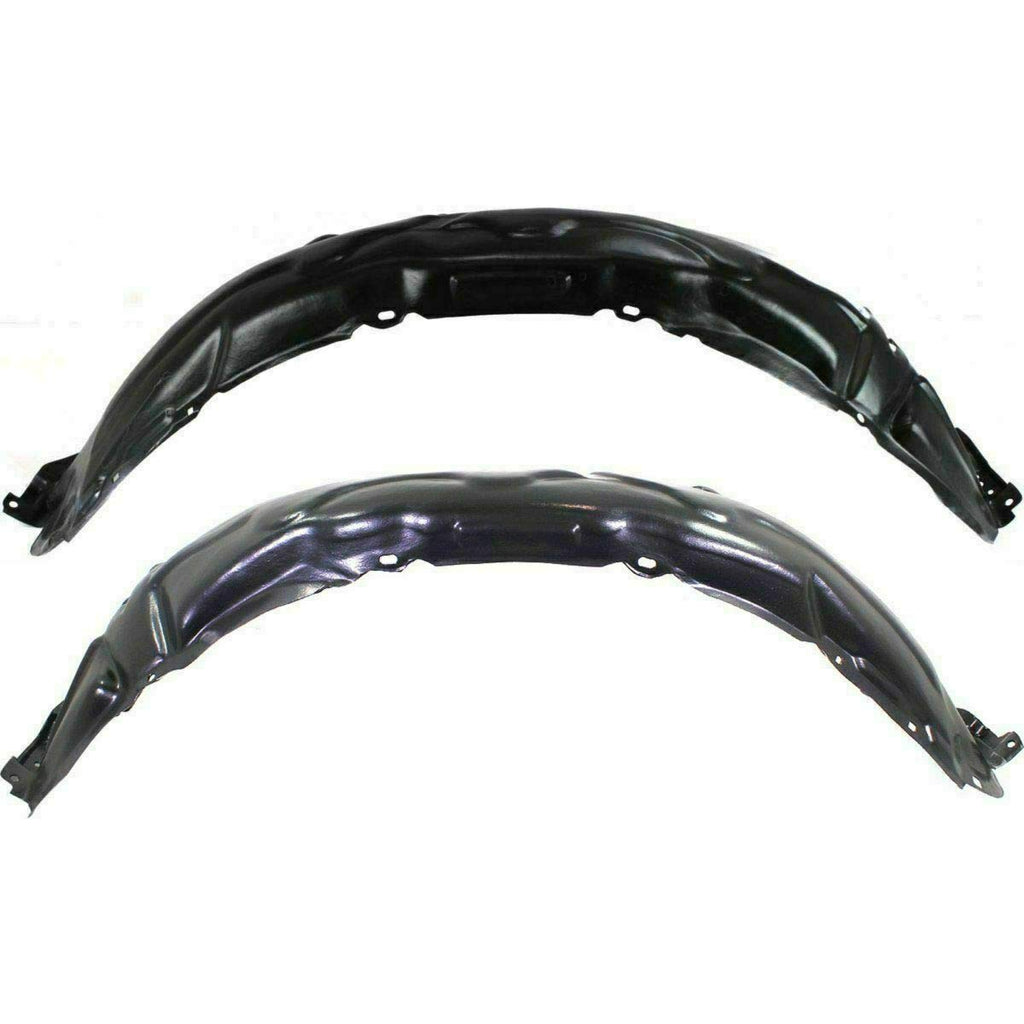 Front Fender Liners Set + Engine Splash Shield Undercover For 2007-2009 Toyota Camry Direct Replacement