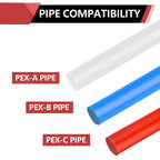 10-PACK EFIELD 1/2" Pex x 1/2"Female NPT Swivel Adapter(PEX1807202-10)