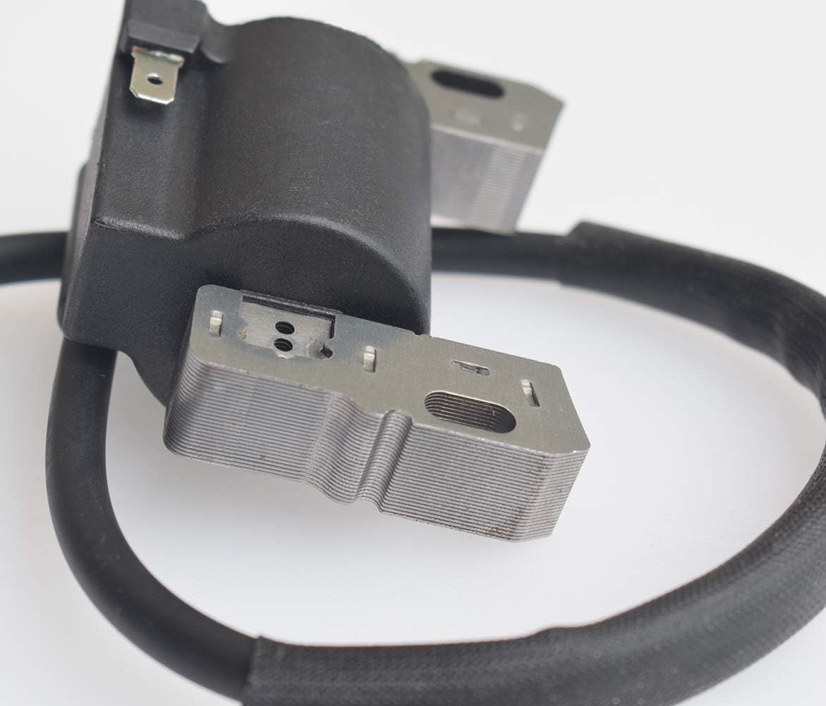 591459 Ignition Coil Magneto Armature + RC12YC Spark Plug Compatible with Briggs and Stratton