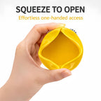 Rubber Squeeze Coin Pouch Ramen Money Change Purse