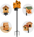 80 Inch Adjustable Bird Feeder Pole,Bird House Pole Suitable for Feeders & Birdhouse,Weather Station,Heavy-Duty