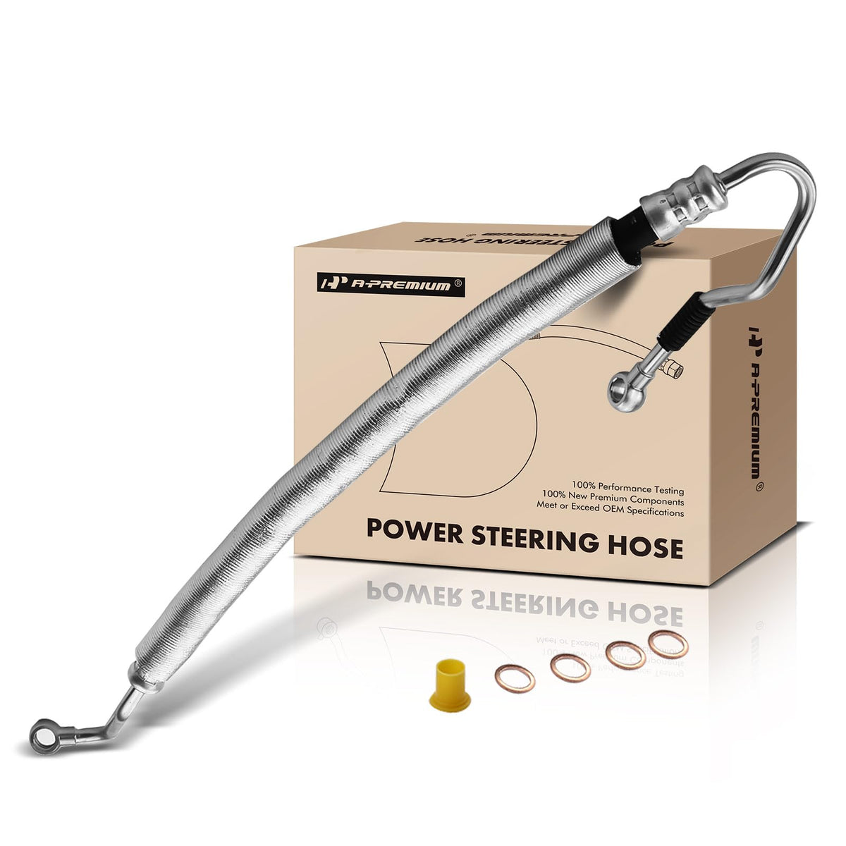 A-Premium Power Steering Pressure Hose Line Assembly