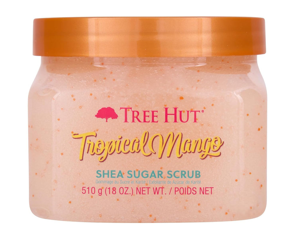 Tropical Mango Body Scrub, Exfoliating Sugar Scrub, Vegan, 18 Oz