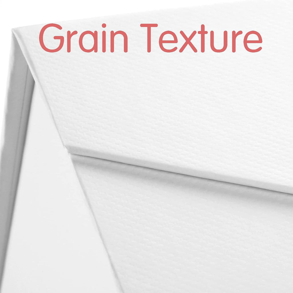 Magnetic Closure Gift Boxes with Lids for Presents White