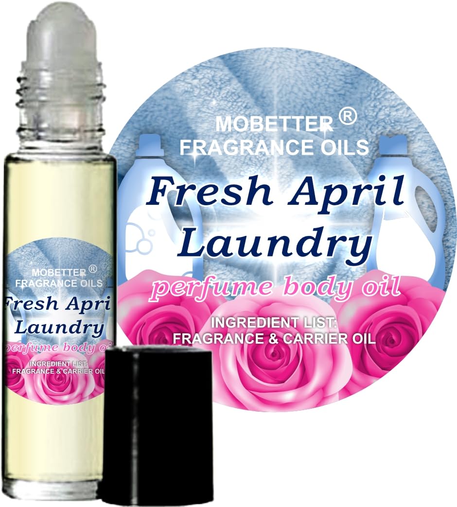 Fresh April Laundry Perfume Body Oil Roll on Travel Size