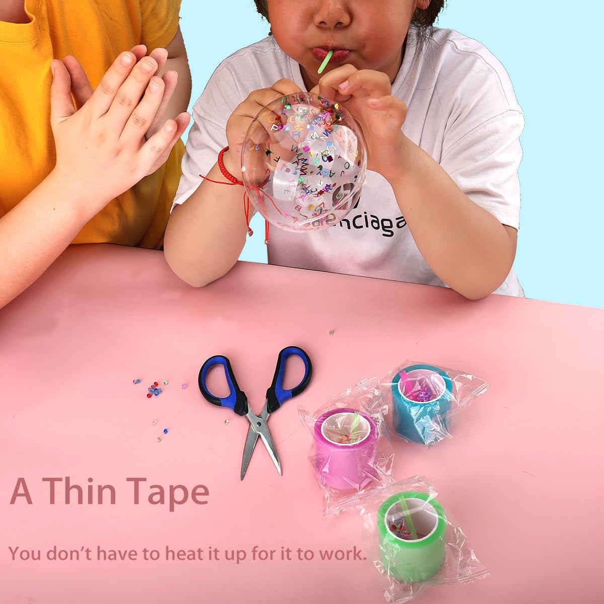 Nano Tape for Bubble Kit 6 Pcs Colorful Double Sided