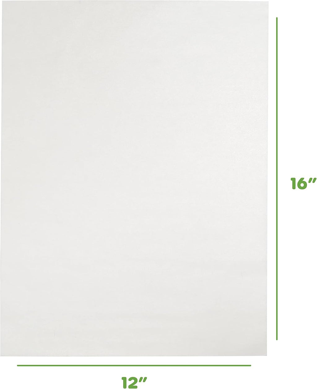 12 x 16 Inch Baking Parchment Paper Sheets [200 Count] White