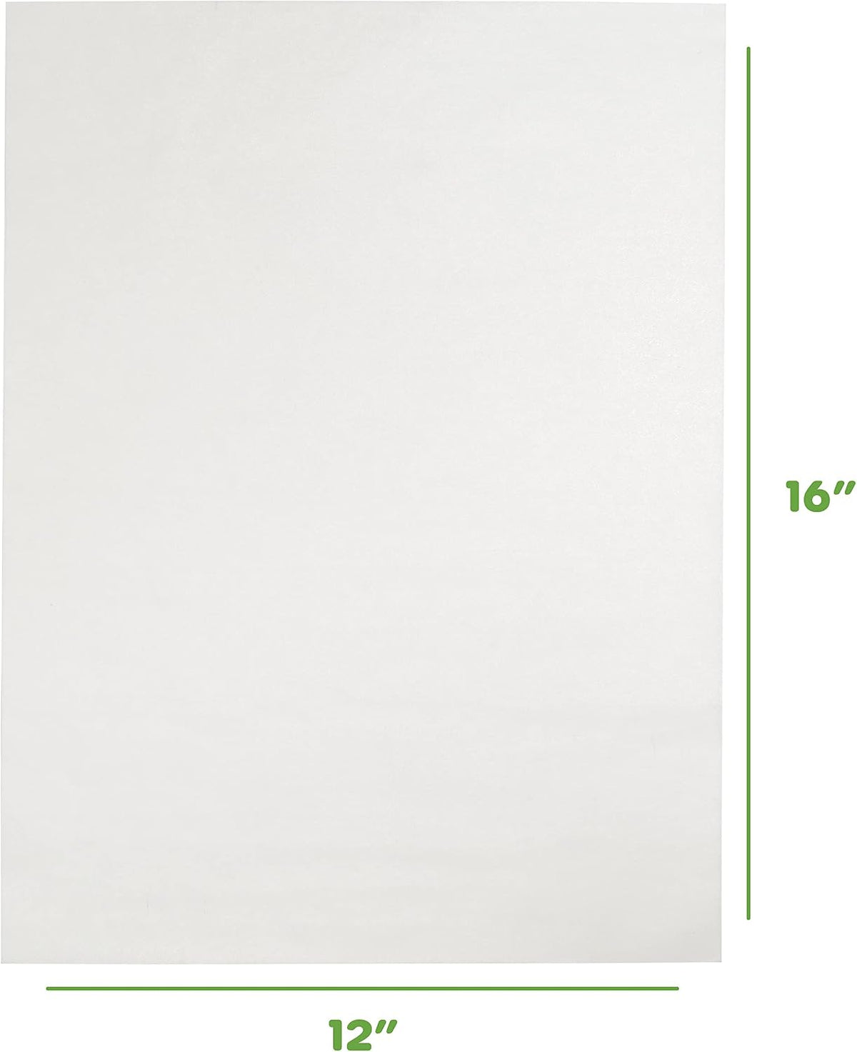 12 x 16 Inch Baking Parchment Paper Sheets [200 Count] White