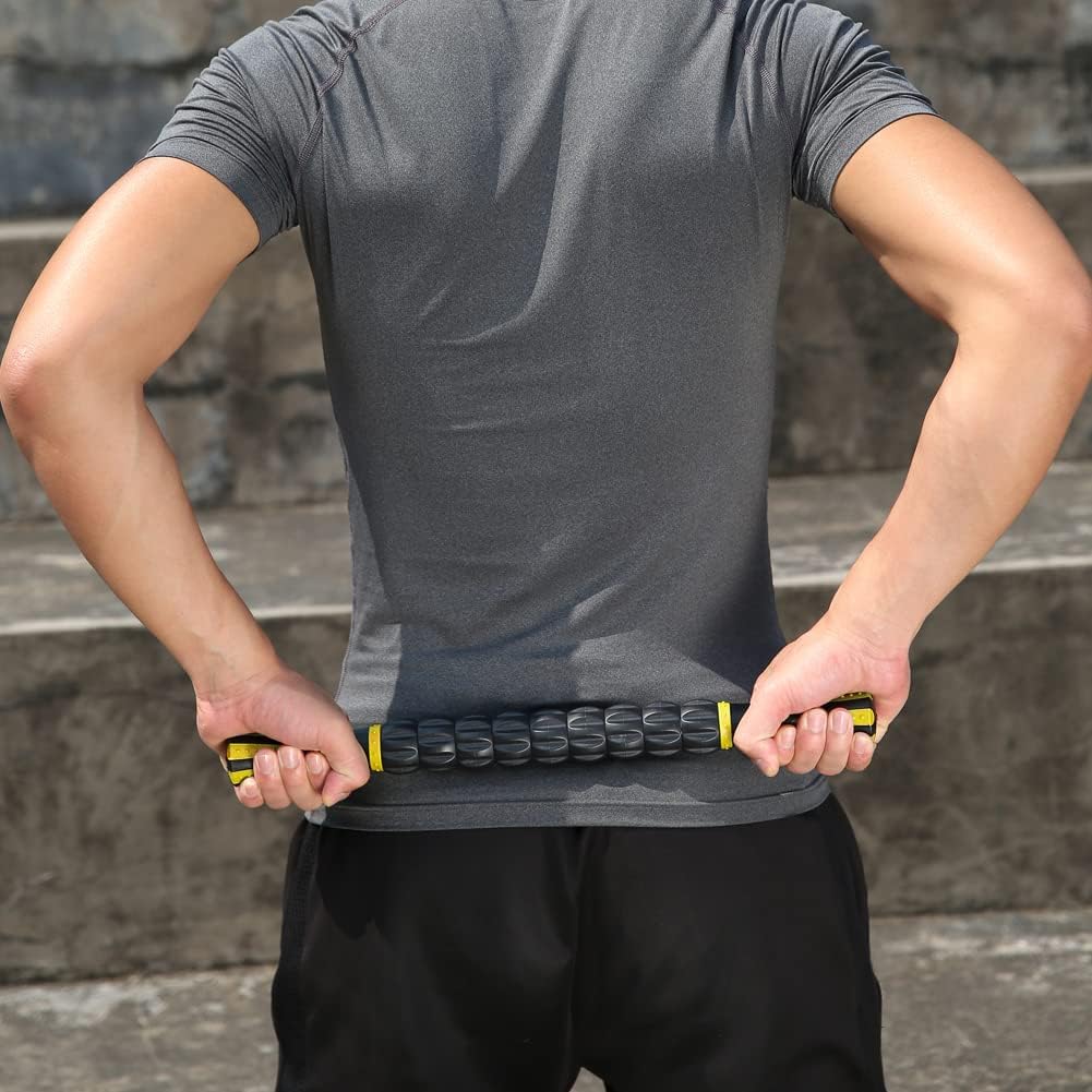 Muscle Roller Stick for Athletes- Body Massage Sticks Tools-Muscle Roller Massager for Relief Muscle