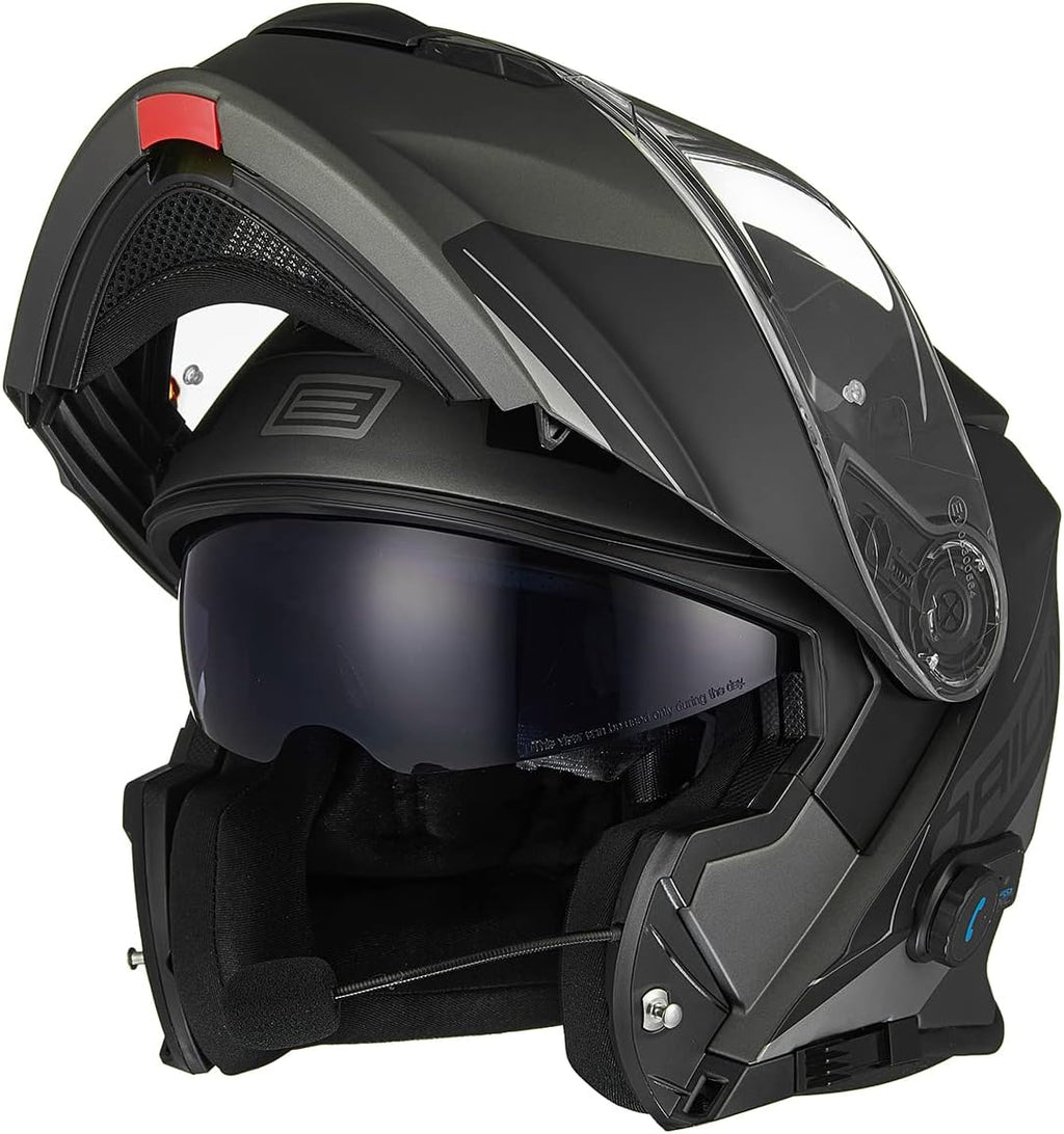 Helmet Modular Bluetooth Voice Dial Motorcycle Helmet Hands-Free Calling,DOT Approved