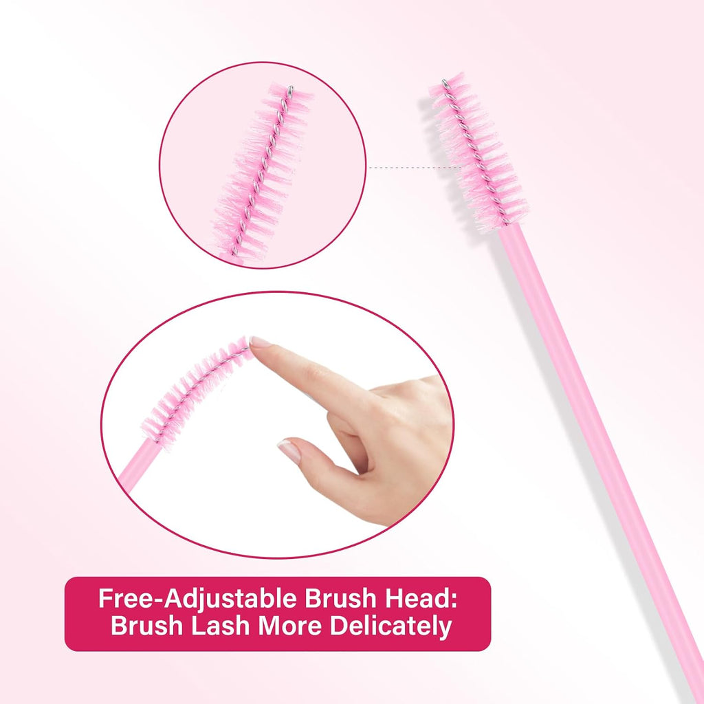 PRO Lash Tweezers Eyelash Applicator 3 IN 1 Tweezers Kit with Brush(3 pcs-02)