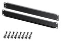Cable Matters 2-Pack 1U Blank Panels for 19-Inch Server Rack, Black